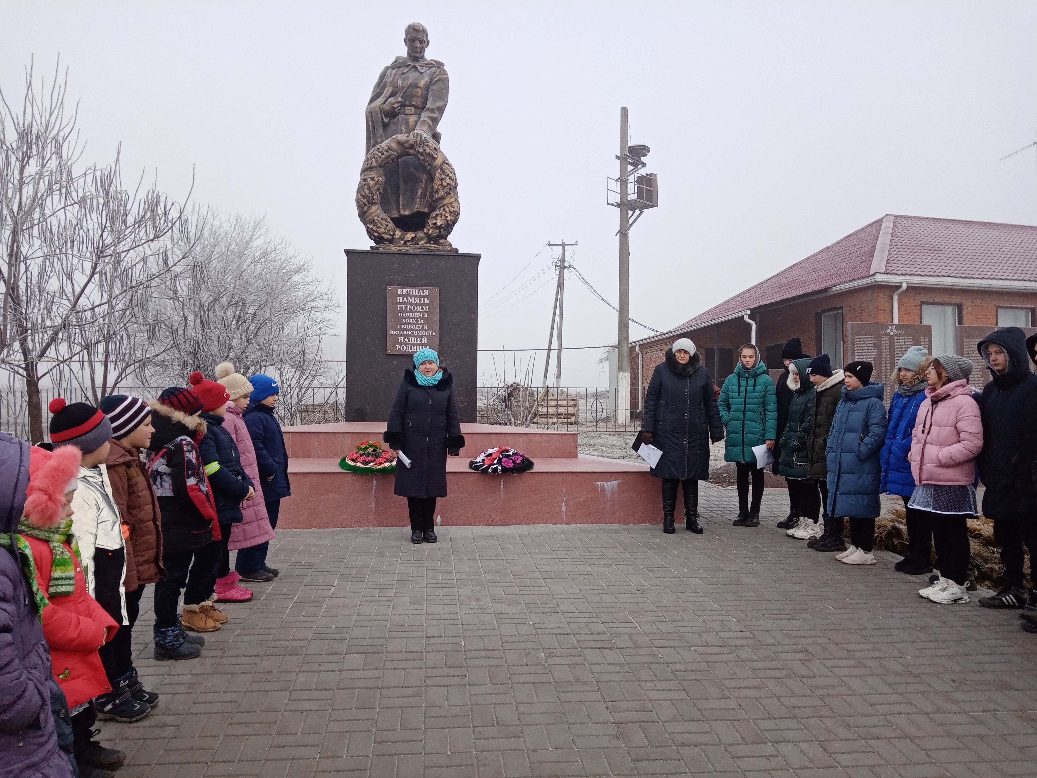 Ко дню освобождения территории от немецко фашистских захватчиков.